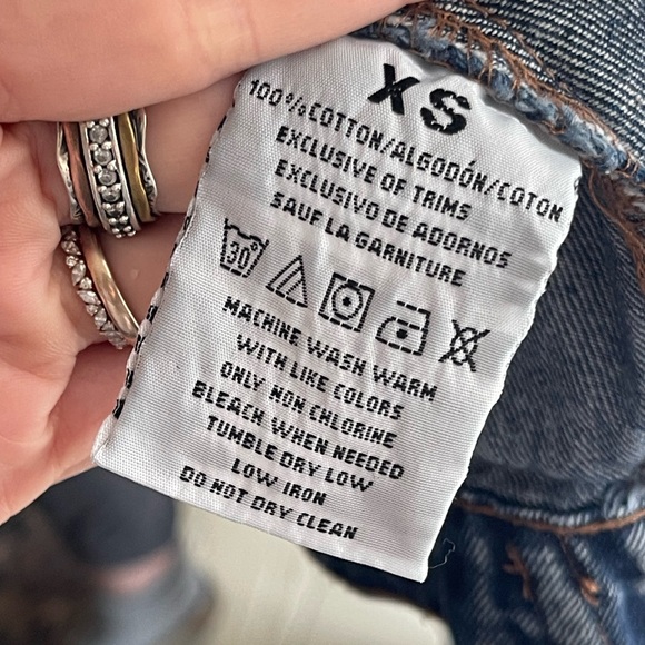 Rolling Stones 100% Cotton Acid Wash Denim Jacket - Picture 7 of 12